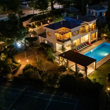 151 Luxury - Private Pool And Tennis Court فيلة كوكليا